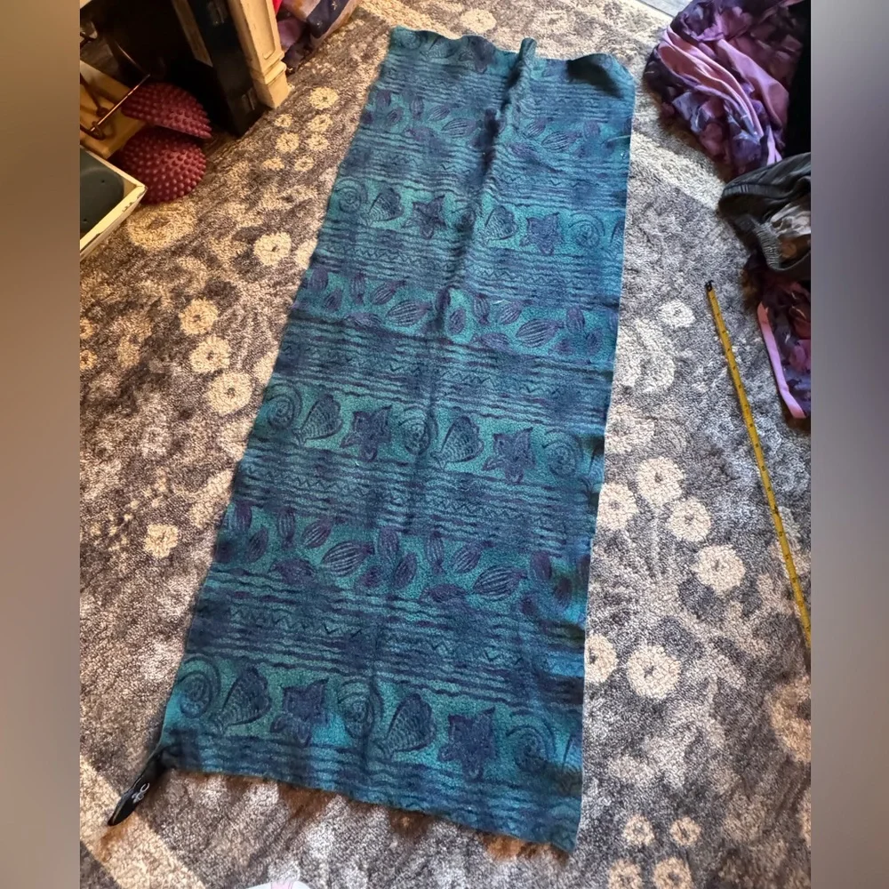 Teal and Purple Patterned Pack Towel